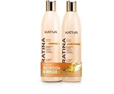 Kativa Keratina Kit Champú, 355 ml Acondicionador, 355 ml