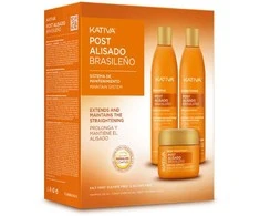 „Kativa Post Brazilian Tiesinimo Rinkinys“ 2 vnt., 225 ml +, 150 ml