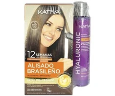 Kativa Profesional Alisado Brasileño Hyalurónico Lote 7 Piezas
