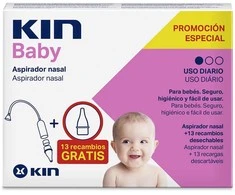 KIN BABY nasal aspirator + refill 2 units
