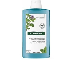 "Klorane Aquatique Mint Detox" šampūnas 400ml