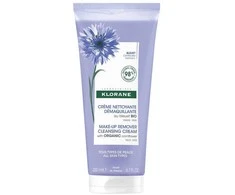 Klorane Cornflower Make-Up Remover Cleansing Kreminis kreminis makiažo valiklis, 200 ml