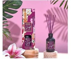 Drėkintuvas La Casa De Los Aromas Giraffe Chic persikų ir ylang mikado oro gaiviklis 100ml