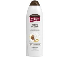 La Toja Aceite Coco Gel Crema Ducha, 600 ml
