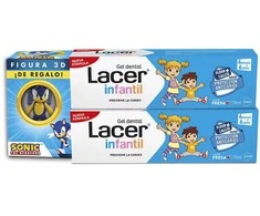 Dantų pasta Lacer Infantil 75 ml Braškė 2 vnt.