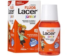 Lacer™ Fluoridas 0,2 braškių burnos skalavimo skystis 100ml