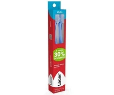 Lacer Toothbrush medium pack of 2 units