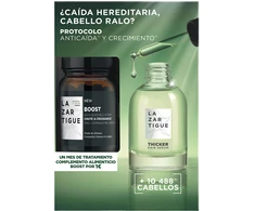 Lazartigue THICKER ANTI-HAIR LOSS AND GROWTH PROTOCOL 2-piece CASE