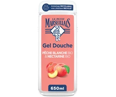 Le Petit Marseillais MELOCOTÓN BLANCO Y NECTARINA gel de ducha 650 ml