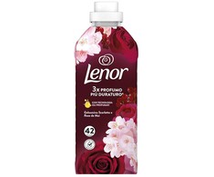 LENOR JASMINE AND ROSE concentrated liquid fabric softener 42 doses