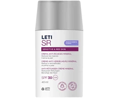 Leti Pharma LETISR SENSITIVE &amp; Raudonas SKIN mineral anti-redness cream SPF30 40 ml