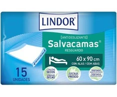 HARTMANN Lindor Bed Saving Soaker paklotas su užlenkiamais galais 60x180cm 15 vienetų