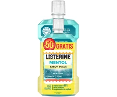 Dantų šepetėlis Listerine "Listerina Zero" burnos skalavimo skystis 500+250ml