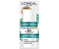 L'Oreal BRIGHT REVEAL NIACINAMIDA fluido diario SPF50 #medio 50 ml