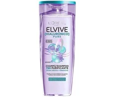 L'Oreal ELVIVE HYALURONIC PURE Šampūnas 380 ml