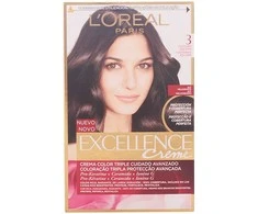 Ilgalaikiai dažai Excellence L'Oreal Make Up Tamsiai kaštoninis