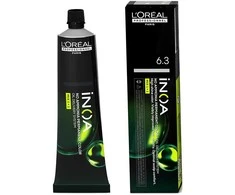L‘Oreal Professionnel iNOA plaukų dažai | spalva: 6.3 - Dark Copper Mahogany Blonde, 60 ml