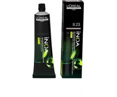 Profesionalūs plaukų dažai "L'oreal Professionnel Inoa No Ammonia Permanent Color 8,23 60g