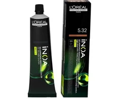 L‘Oreal Professionnel iNOA plaukų dažai | spalva: 5.32 - Light Golden Iridescent Brown, 60 ml