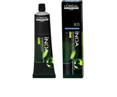 L‘Oreal Professionnel iNOA plaukų dažai | spalva: 8.11 - Light Deep Ash Blonde, 60 ml