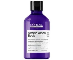 L'Oreal KERATIN ALPHA SLEEK champú 300 ml