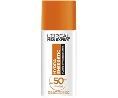 L'Oreal MEN EXPERT hydra energetic fluido invisible diario SPF50+ 50 ml