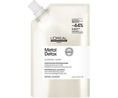 L'Oreal METAL DETOX Šampūnas for Damaged Hair Refill 1000 ml