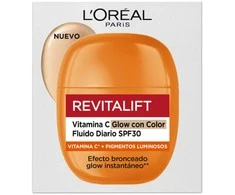 L'Oreal REVITALIFT VITAMIN C tinted glow daily fluid SPF30 40 ml