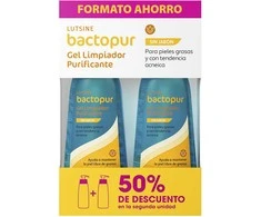 Lutsine E45 BACTOPUR purifying cleansing gel pack 2 x 200 ml