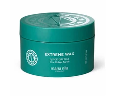 Maria Nila Extreme Wax Be parabenų plaukų formavimo vaškas Fixating Extra Hold, 100 ml