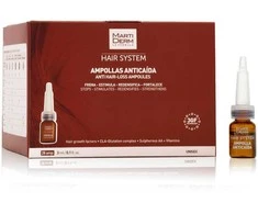 "Martiderm" plaukų sistema nuo plaukų slinkimo 28 ampulės
