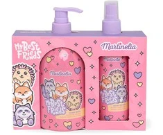 Aquarius MARTINELIA rinkinys, rankų muilas 485 ml, kūno dulksna 200 ml