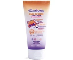 Martinelia Sun Kreminis Crema Solar Atsparus vandeniui Spf50, 50 ml