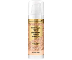 „Max Factor MIRACLE PURE“ drėkinamoji esencija #2 – šviesiai šviesi, 30 ml
