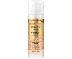 „Max Factor MIRACLE PURE“ drėkinamoji esencija #2 – šviesiai šviesi, 30 ml