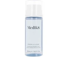 Medik8 Press &amp; Clear Exfoliating 2% BHA Tonikas šveičiantis veido tonikas, 150 ml
