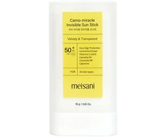 Meisani CAMO-MIRACLE invisible sun stick SPF 50+ 18 gr