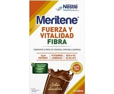 Meritene Active Senior Nutrition šokolado skonio turtingas skaidulų kokteilis 14 vnt.