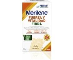 Meritene Active Senior Nutrition Vanilės skonio kokteilis, kuriame gausu skaidulų 14 vnt