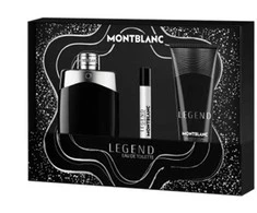 Mont Blanc Montblanc Legend Eau De Toilette Purškiklis, 100 ml Set 3 Pieces