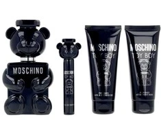 Moschino Toy Boy rinkinys vyrams (EDP, 100 ml + dušo želė, 100 ml + balzamas po skutimosi, 100 ml + EDP, 10 ml)