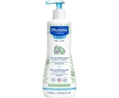 "Mustela švelnus vonios gelis 500ml