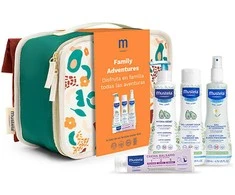 Mustela šeimos lagaminų terakotos rinkinys 5 dalys