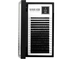 Nanolash Volume Lashes Dirbtinės blakstienos 0,05 D 6-13 Mm 1 U