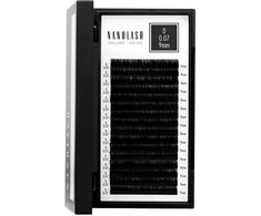 Nanolash Volume Lashes Dirbtinės blakstienos 0,07 D 9 Mm 1 U