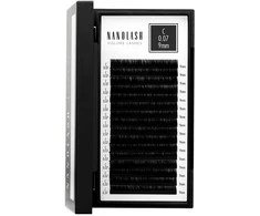 Nanolash Volume Lashes Dirbtinės blakstienos 0,07 C 9 Mm 1 U