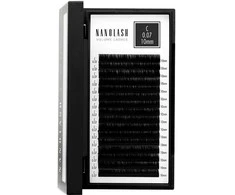 Nanolash Volume Lashes Dirbtinės blakstienos 0,07 C 10 Mm 1 U
