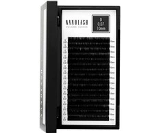 Nanolash Volume Lashes Dirbtinės blakstienos 0,07 D 10 Mm 1 U