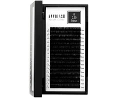 Nanolash Volume Lashes Dirbtinės blakstienos 0,10 D 10 Mm 1 U