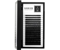 Nanolash Volume Lashes Dirbtinės blakstienos 0,12 D 6-13 Mm 1 U